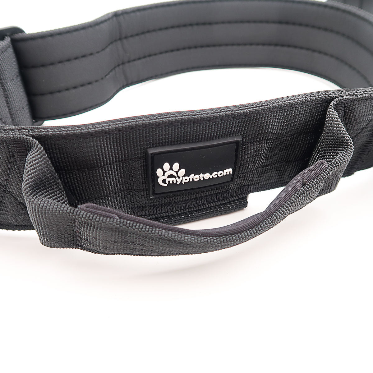 Collar táctico para perros grandes grabado con nombres