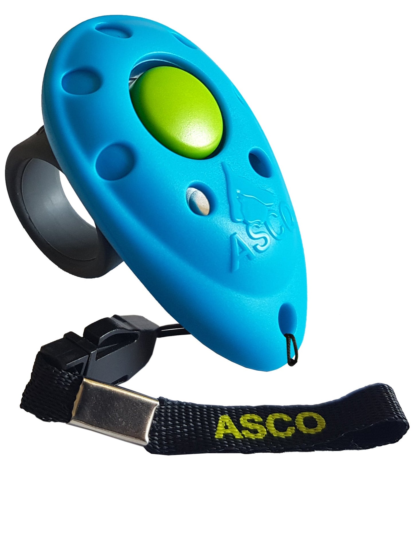 ASCO Finger Clicker - Clicker de adiestramiento premium para perros, gatos, caballos