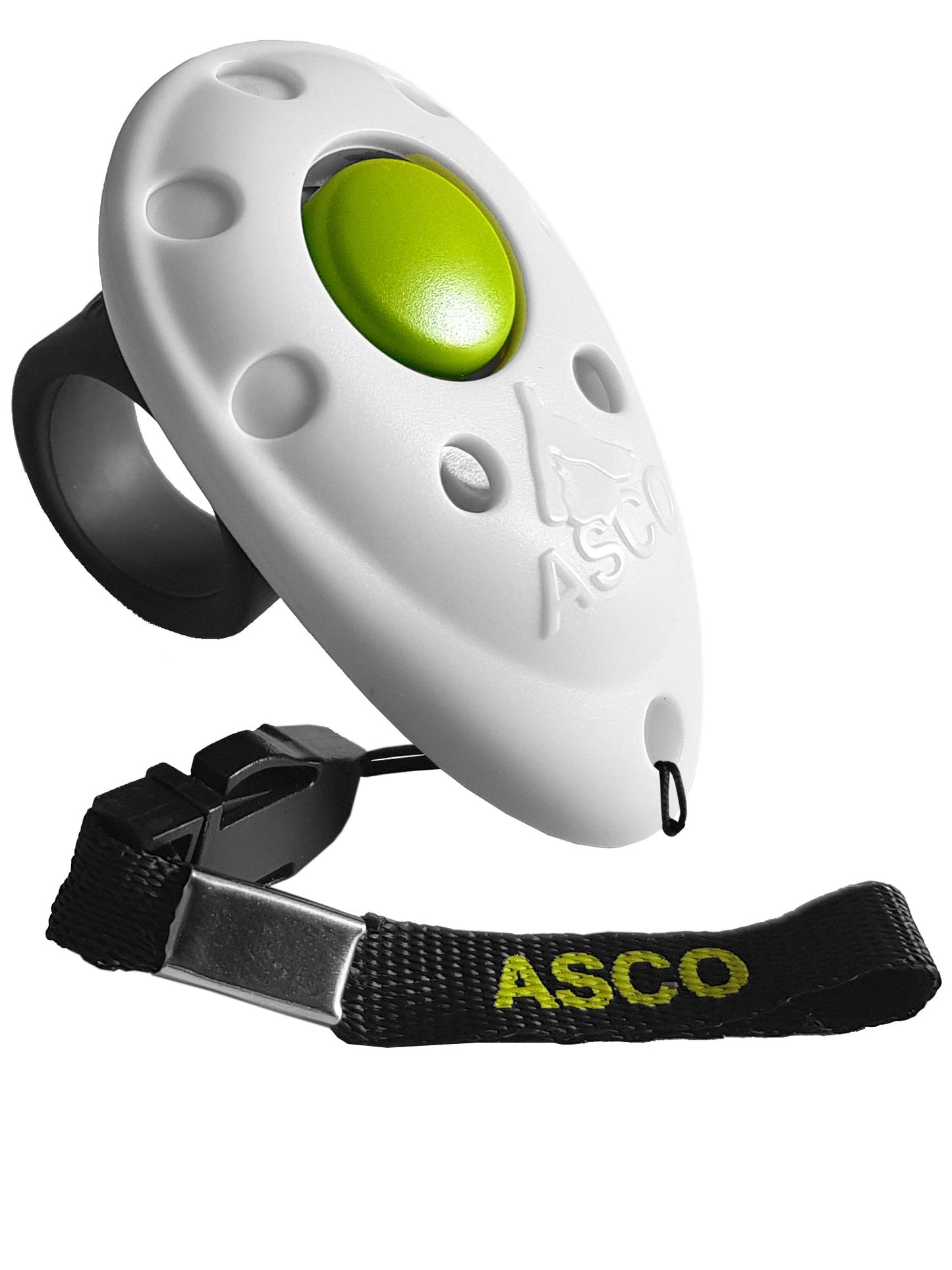 ASCO Finger Clicker - Clicker de adiestramiento premium para perros, gatos, caballos