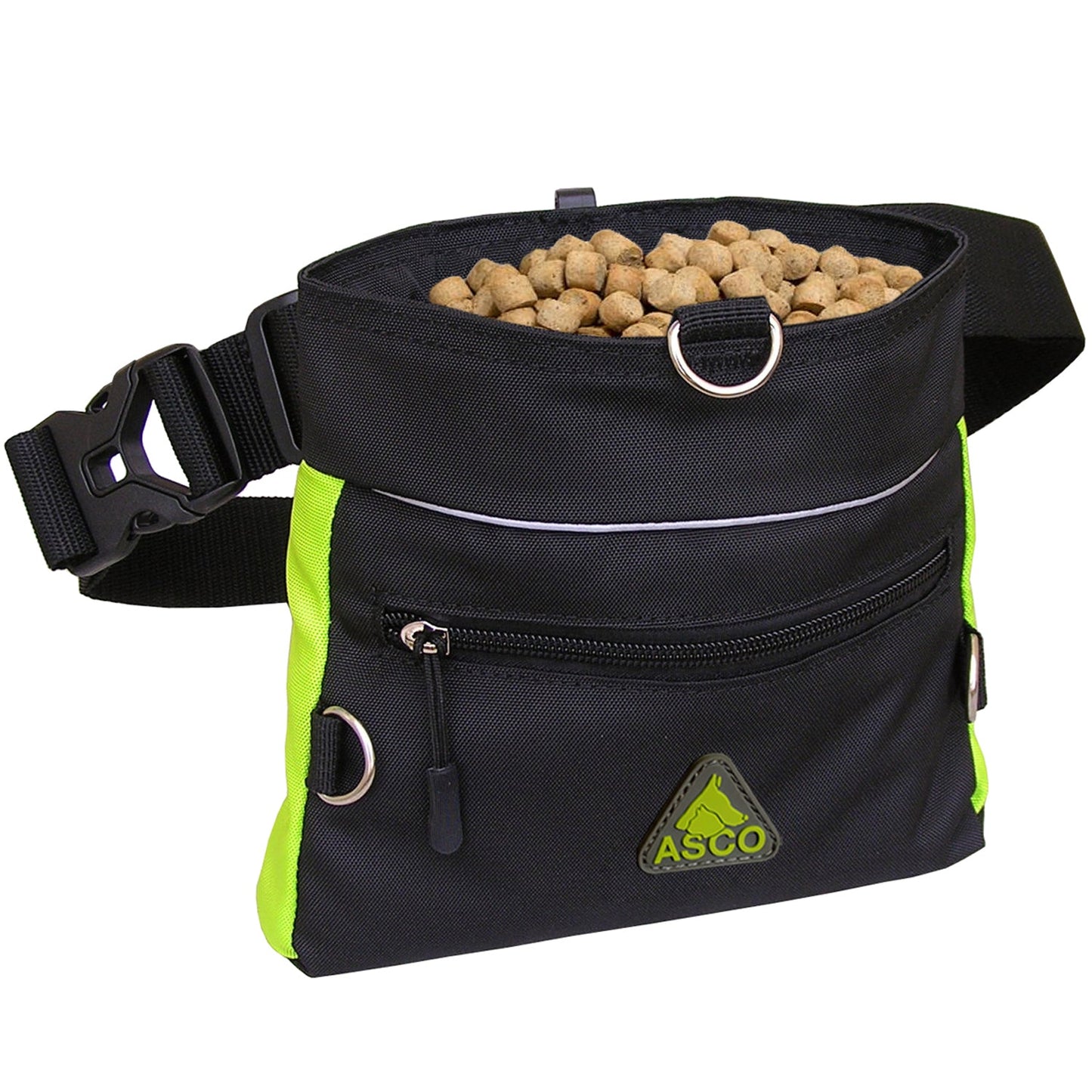 Bolsa para comida ASCO con cierre a presión con una sola mano, bolsa para golosinas 20x20 cm, bolsa para golosinas QuickTouch