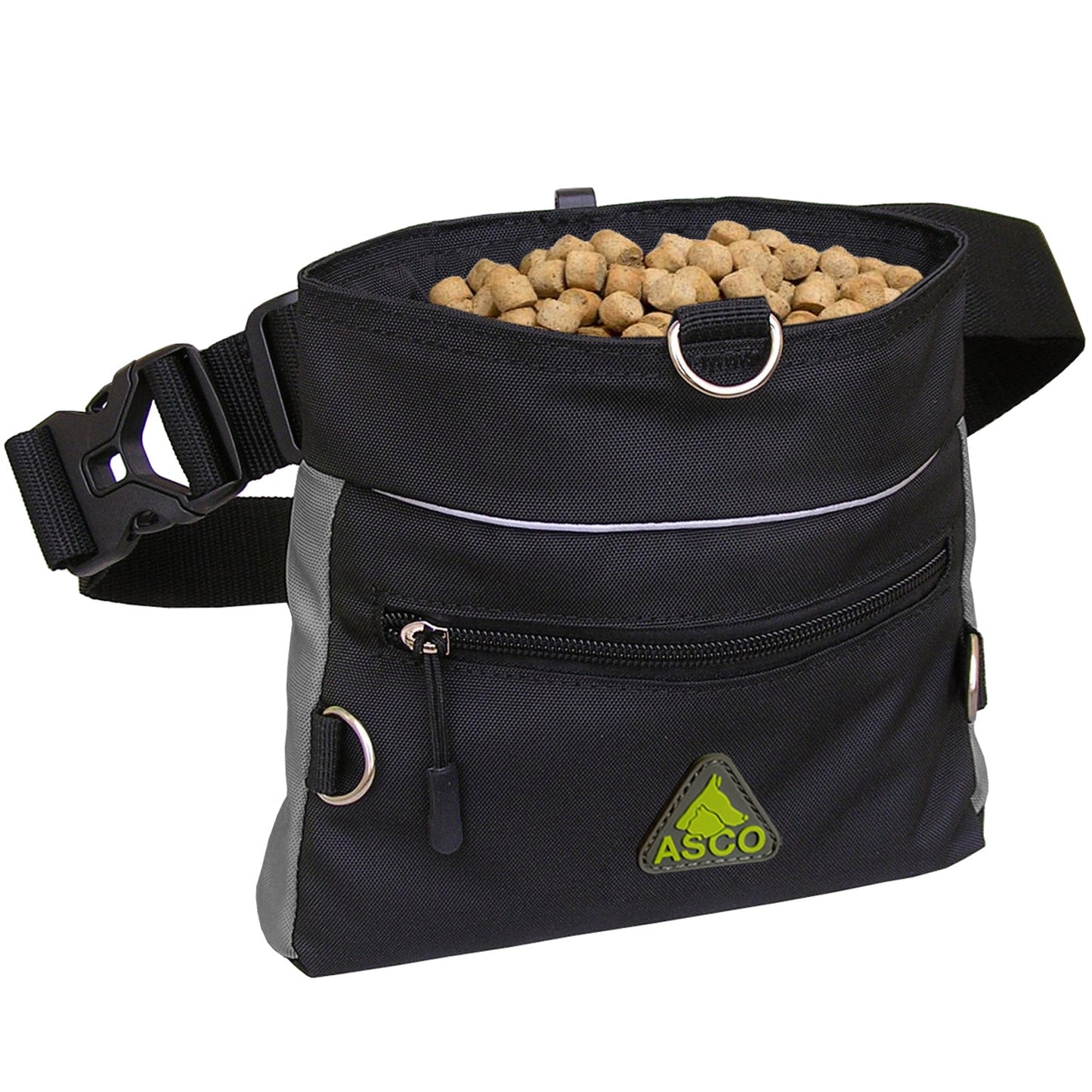 Bolsa para comida ASCO con cierre a presión con una sola mano, bolsa para golosinas 20x20 cm, bolsa para golosinas QuickTouch