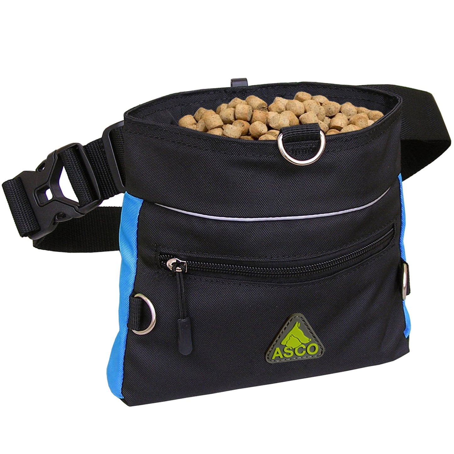 Bolsa para comida ASCO con cierre a presión con una sola mano, bolsa para golosinas 20x20 cm, bolsa para golosinas QuickTouch