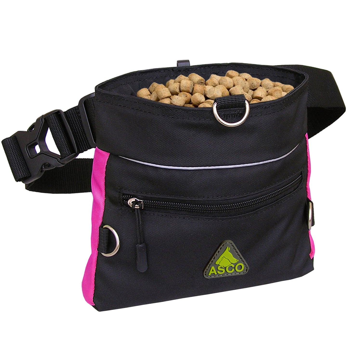 Bolsa para comida ASCO con cierre a presión con una sola mano, bolsa para golosinas 20x20 cm, bolsa para golosinas QuickTouch