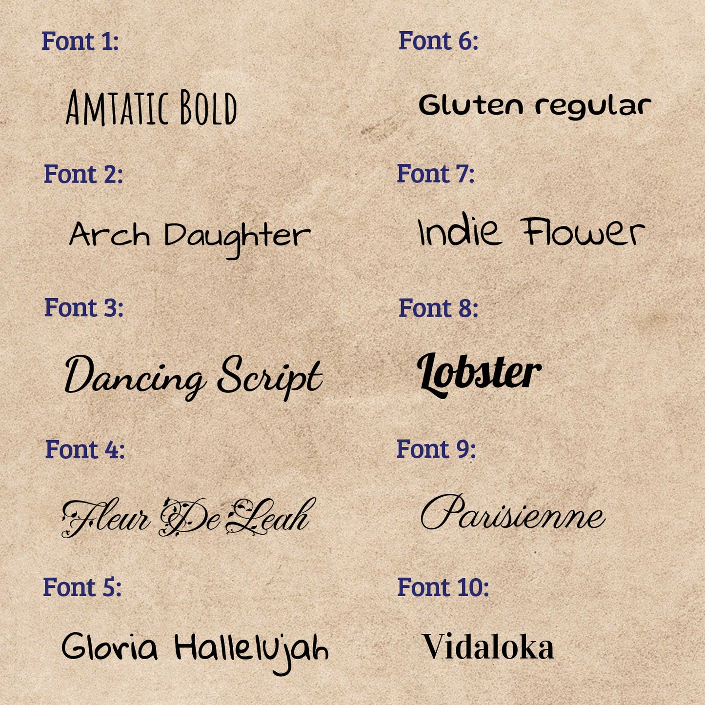 Collar para perro vegano con nombre y número de teléfono en colores fuertes