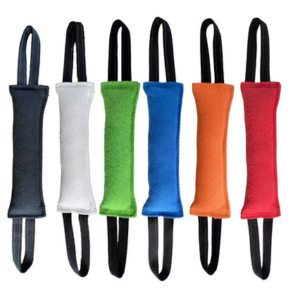 Salchicha mordedora para perros grandes 30x7cm en tres colores