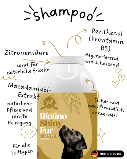 Riolino Shiny Fur Shampoo - Cuidado suave para un pelaje brillante