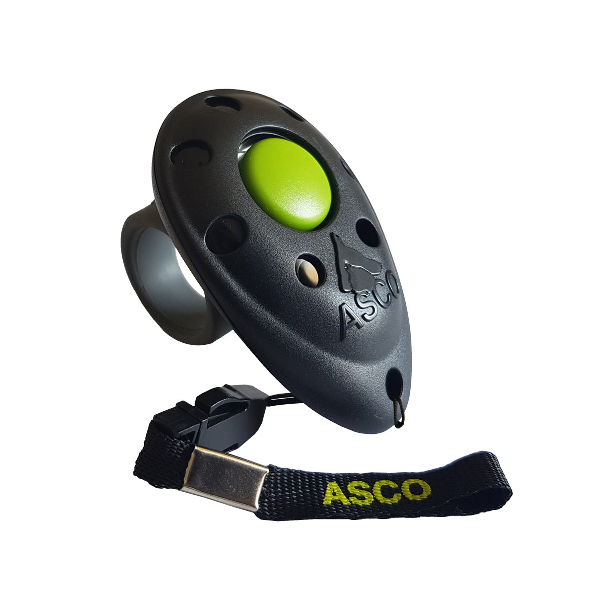 ASCO Finger Clicker - Clicker de adiestramiento premium para perros, gatos, caballos