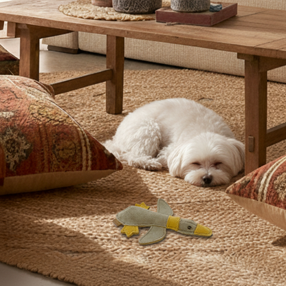 BUDDY. Juguete para perros de cuero "Pequeño Pato" 