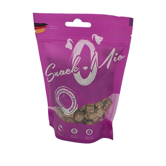 Snackomio Hundesnack Kaninchen 125g