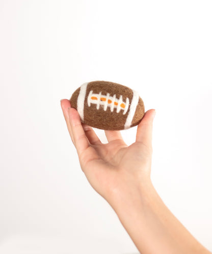 BUDDY. Juguete para perros de lana de oveja "Fútbol" 